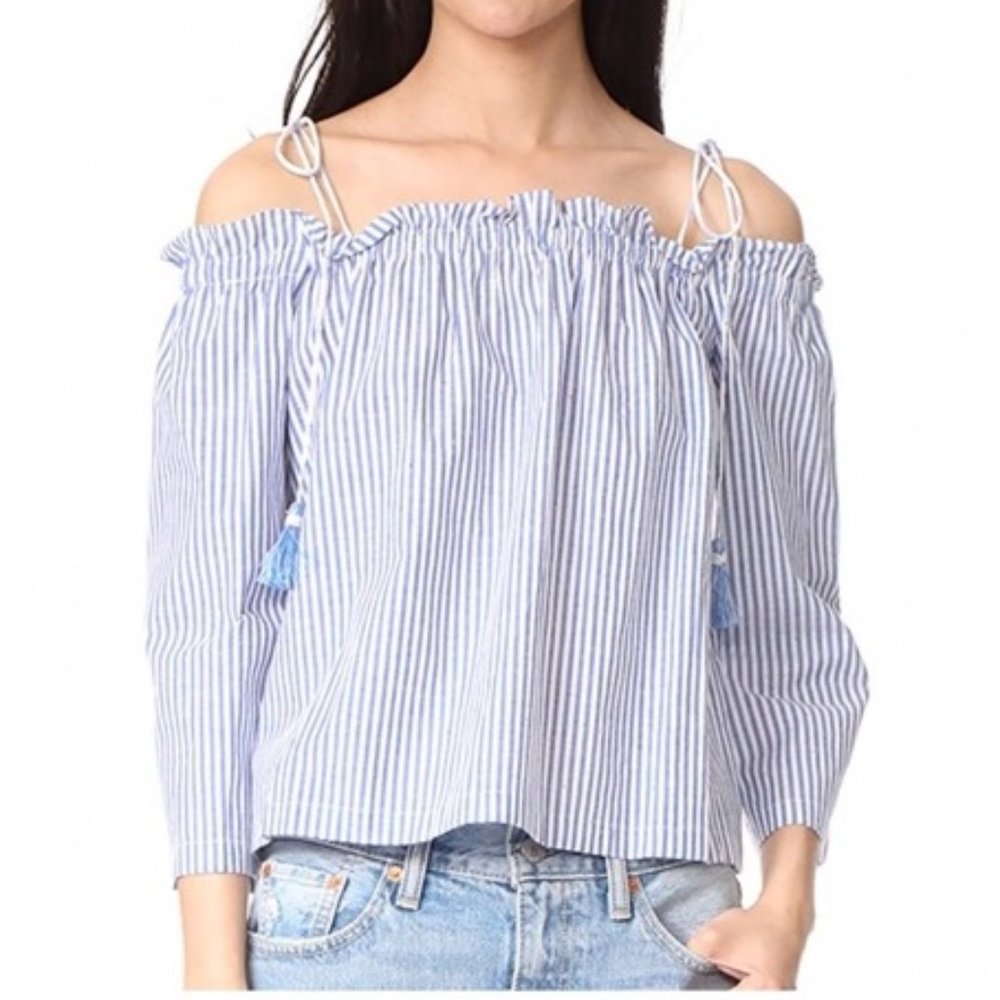 Club Monaco | Off the Shoulder Top Size L